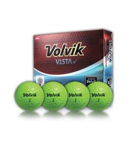 Volvik Vista iv Golf Ball ( Green )