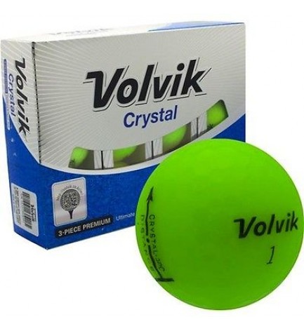 Brand New Volvik Crystal Golf Balls 3Pc 2 Dozen (24 Blalls)  $80