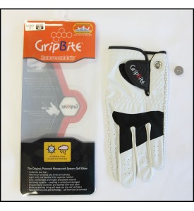 Womens Golf Glove #1 GripBite All Weather Gloves Large (22) 2 Pairs $30
