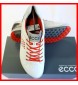 2015 New Ecco Mens Golf Shoes Biom Hybrid 2 WHITE / FIRE EU 39 40 41 42 43 $200